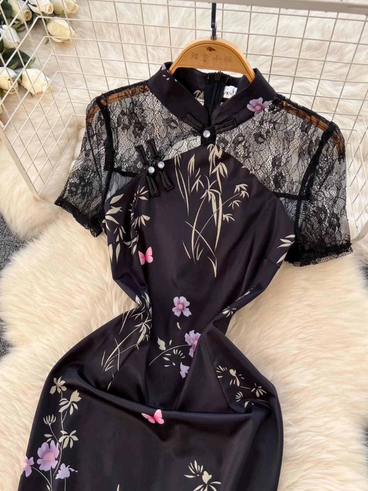 Lagos Angel qipao dress Q232 images